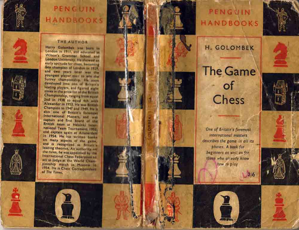 My dad's old chess book that got me hooked on the game