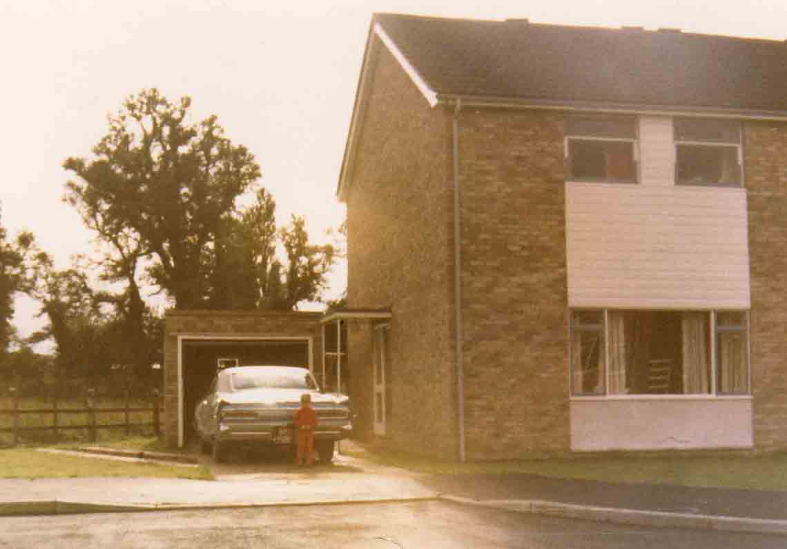 64 Manor Gardens in Buckden circa 1967, Keven is in the picture