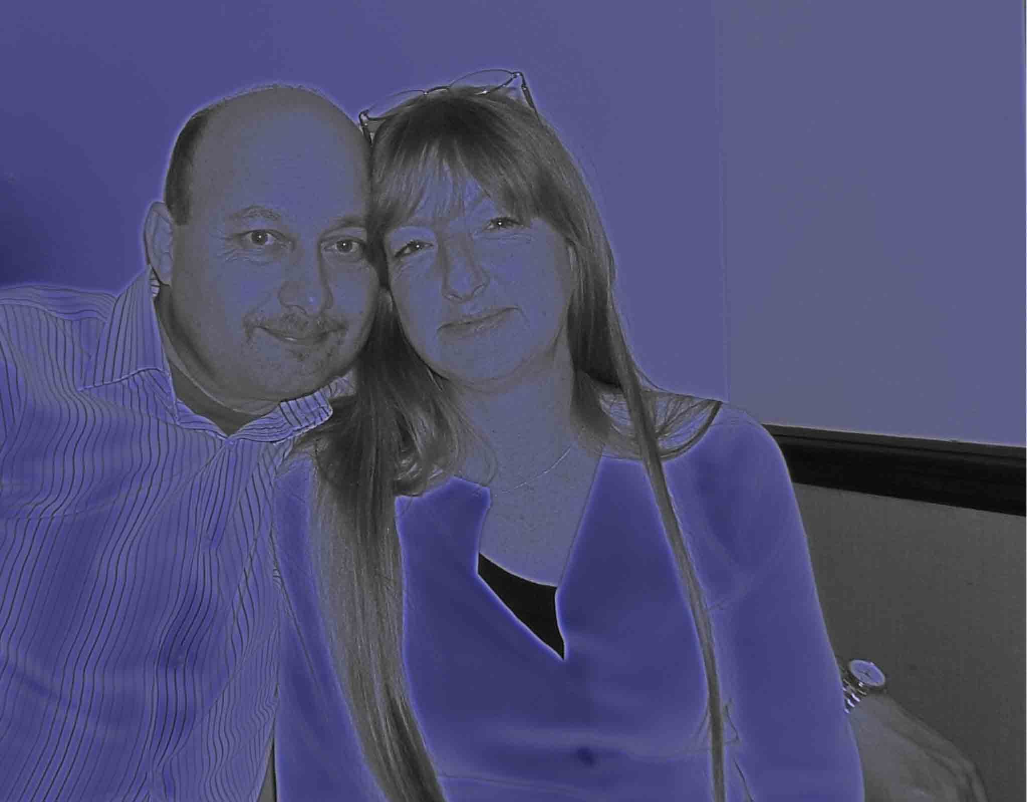 Me and Di on my 50th Birthday