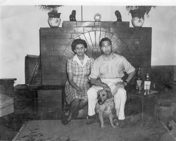 My dad's parents, c 1946