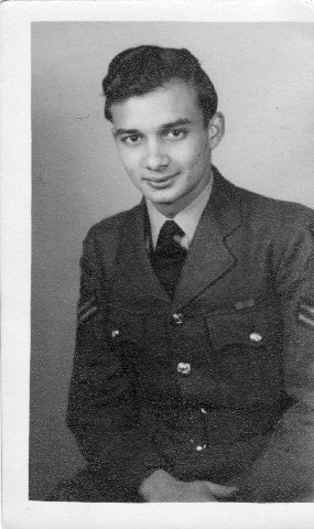 Dad in R.A.F uniform