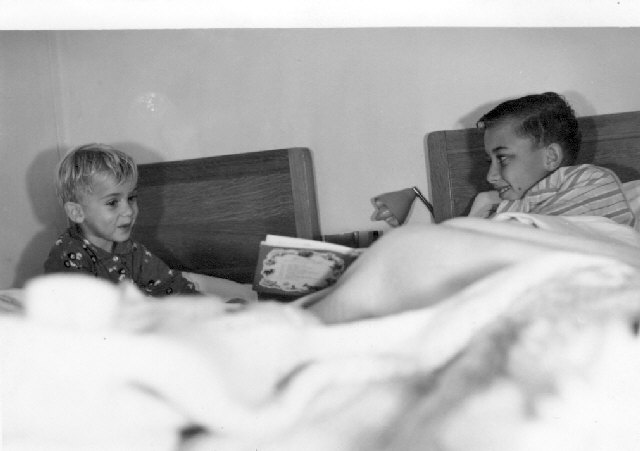 Me & Keven, Buckden, circa 1967