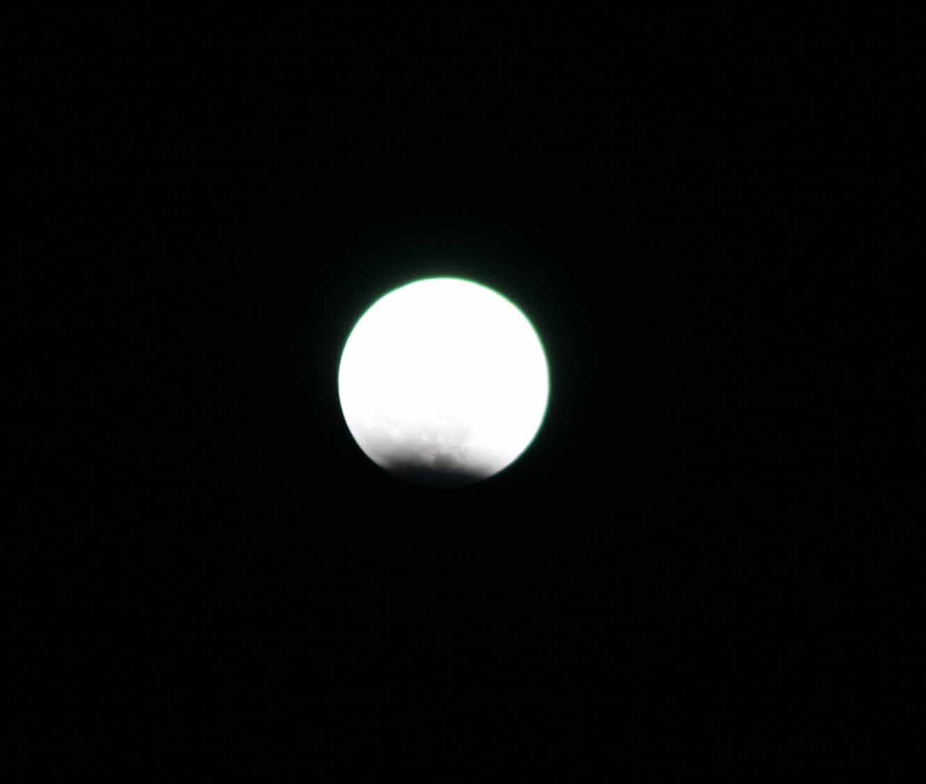 Start of eclipse