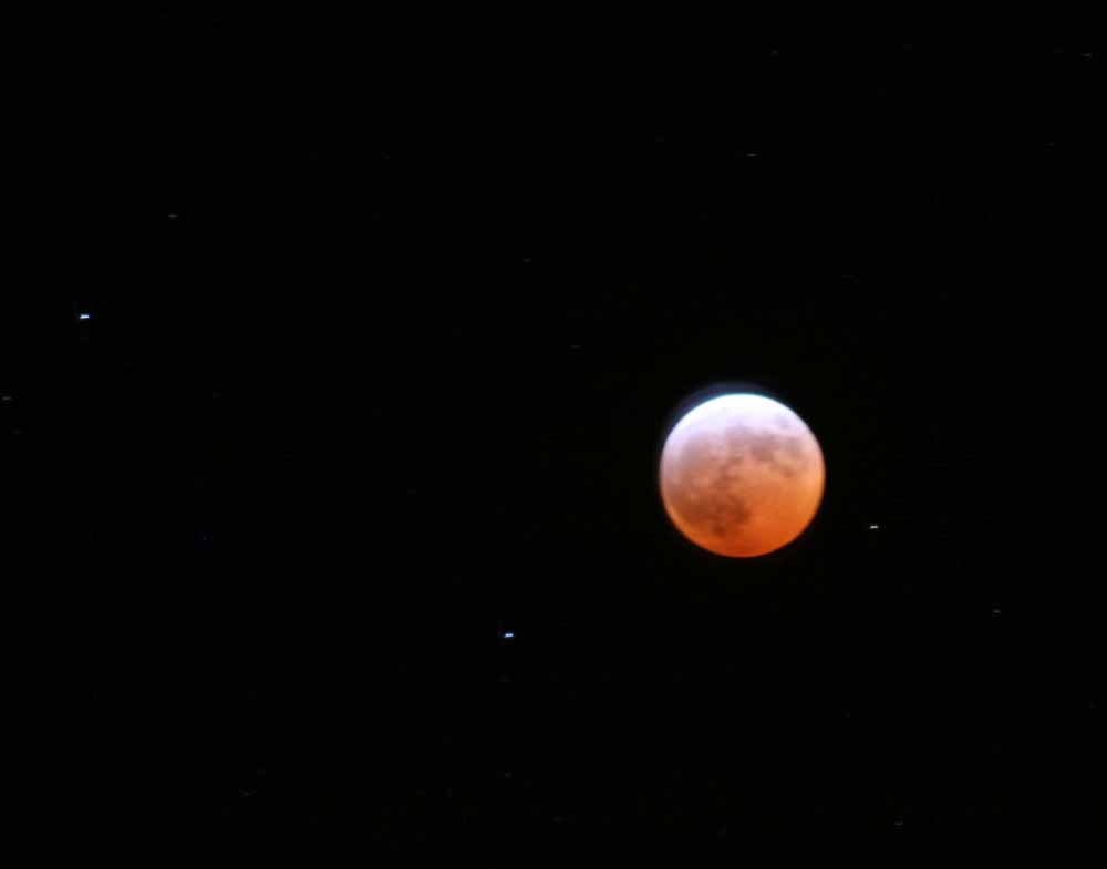 Moon is totally eclipsed