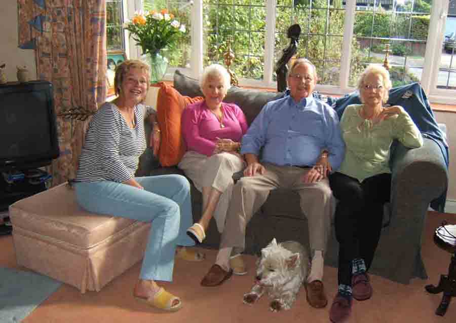 Rene, Pam, Keith and mum, Sept 2006