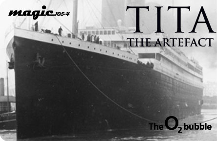 Titanic Exhibition at O2