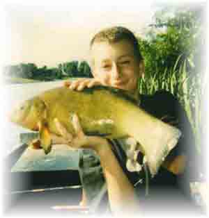 Lloyd with tench