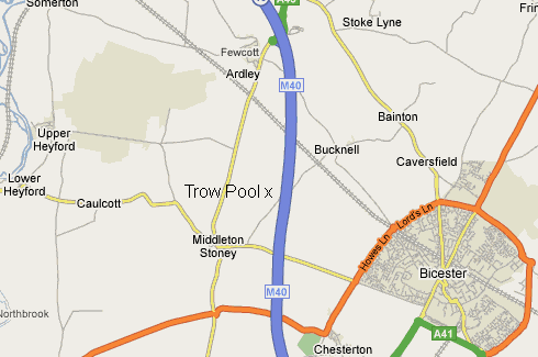 Location of Trow Pool