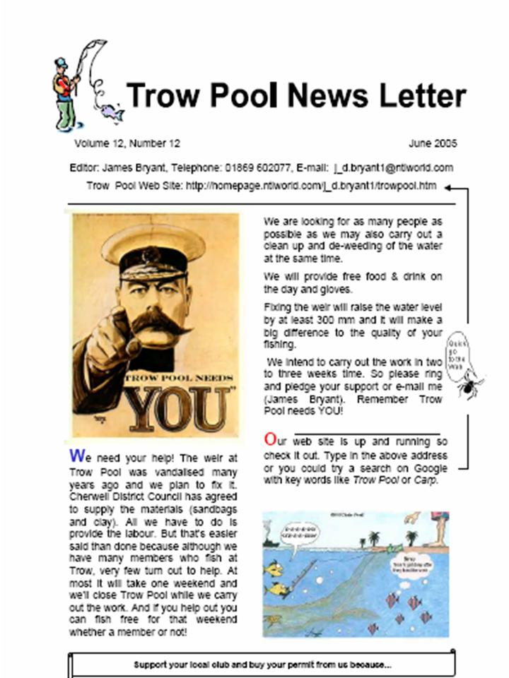 Trow Newsletter